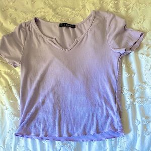 Cute lavender top